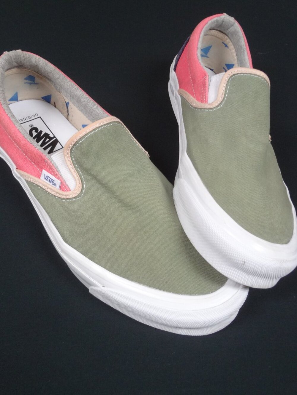 VANS VAULT OG CLASSIC SLIP-ON LX GEOFF MCFETRIDGE TRANSCENTCOASTAL MENS SIZE 11